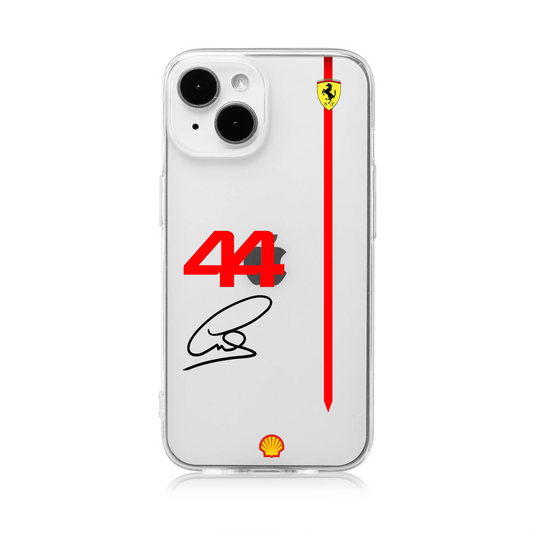 Ferrari Lewis Hamilton F1 Clear Phone Case