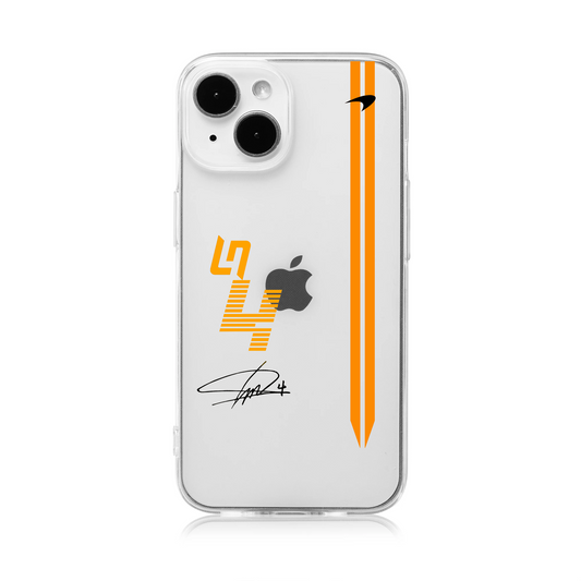 Mclaren Lando Norris F1 Clear Phone Case