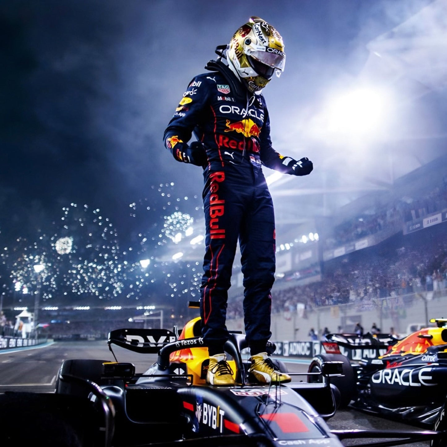 Redbull Max Verstappen F1 Clear Phone Case