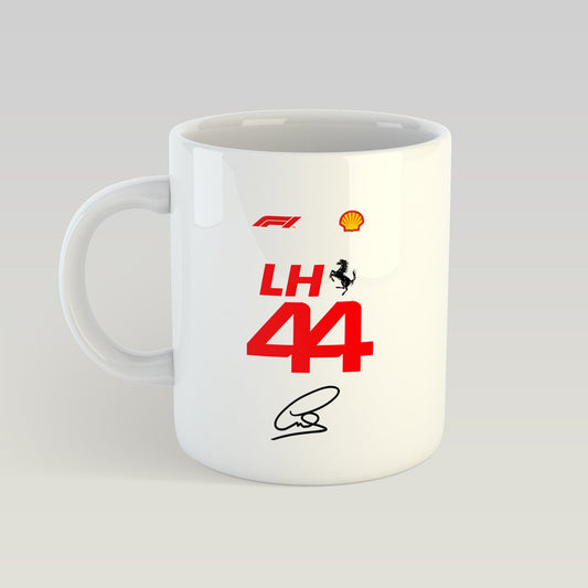 Ferrari Lewis Hamilton F1 Mug