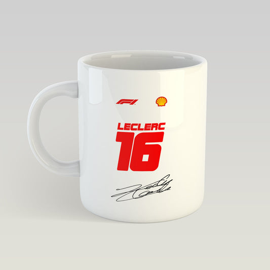 Ferrari Charles Leclerc F1 Mug