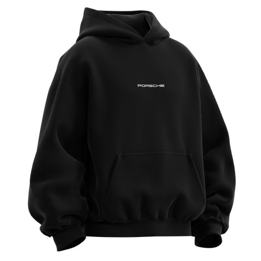 JST Porsche – Black Premium Oversized Streetwear (Limited Drop)